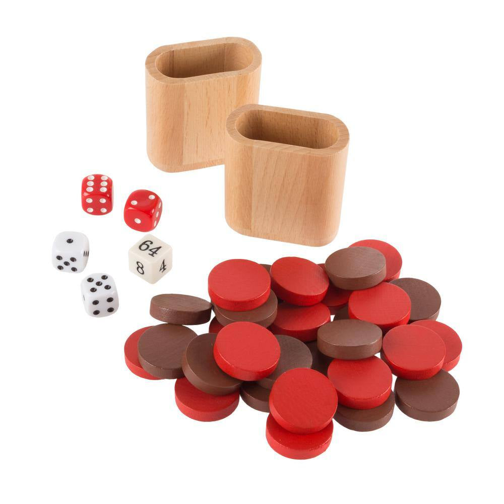 Wooden Backgammon Board Game