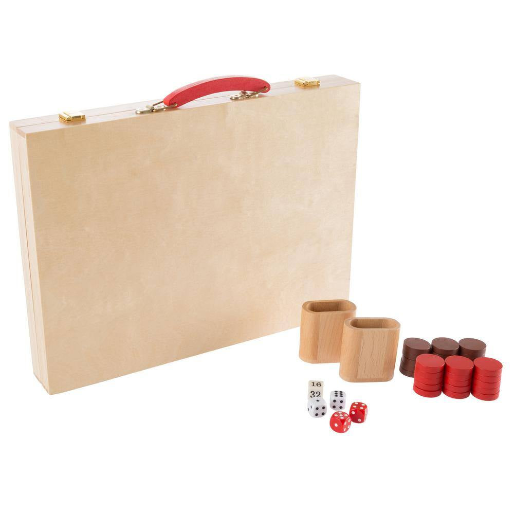 Wooden Backgammon Board Game
