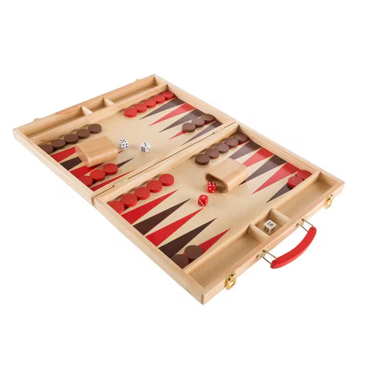 Wooden Backgammon Board Game