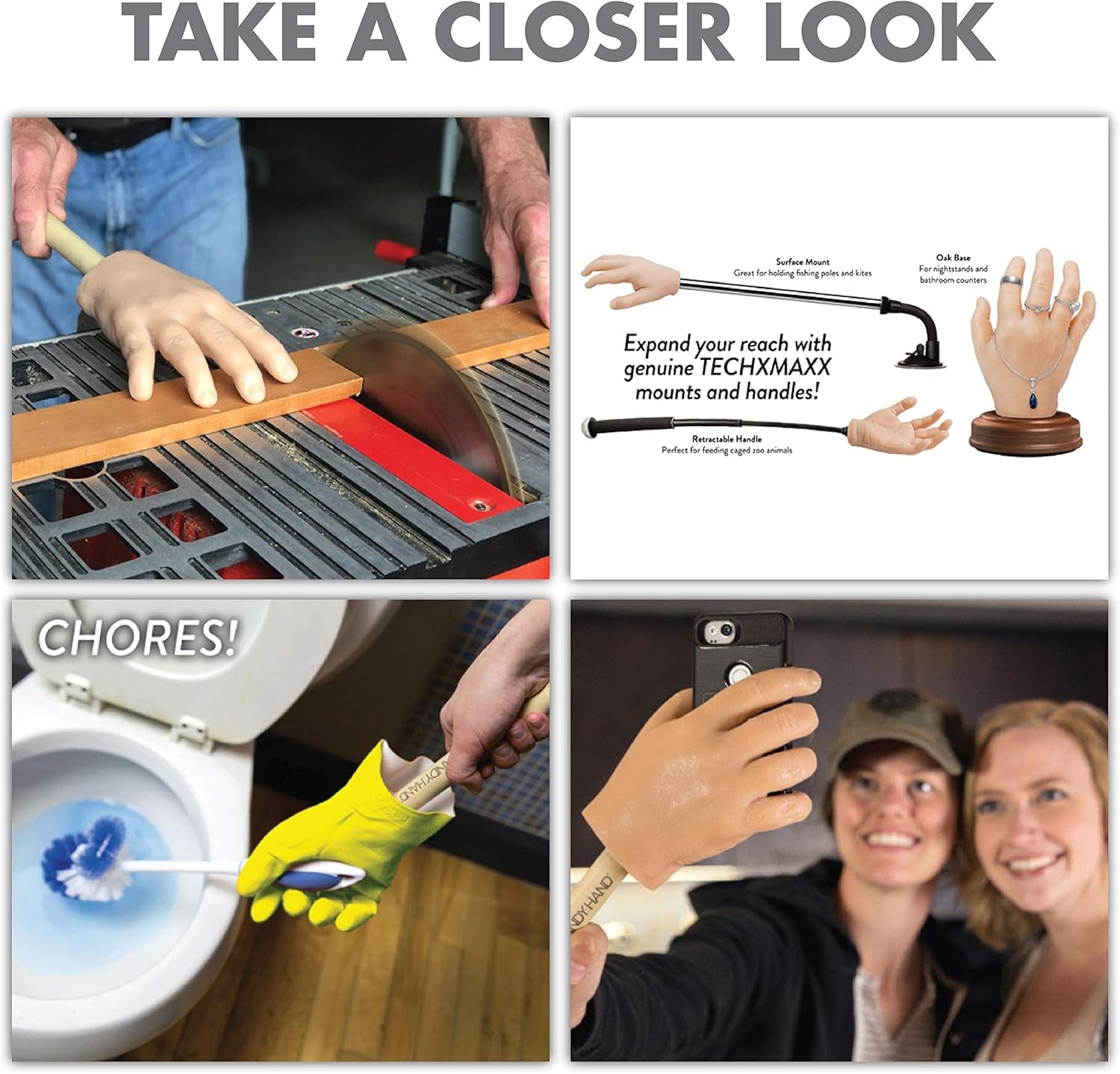 , Handy Hand Prank Gift Box, Wrap Your Real Present in a Funny Authentic Prank-O Gag Present Box | Novelty Gifting for Pranksters