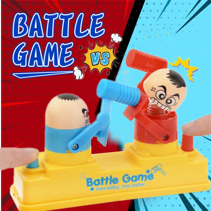 Hot Funny Practical Joke Fight Battle Antistress Toy Prank Interaction Play Table Game Toys Gift