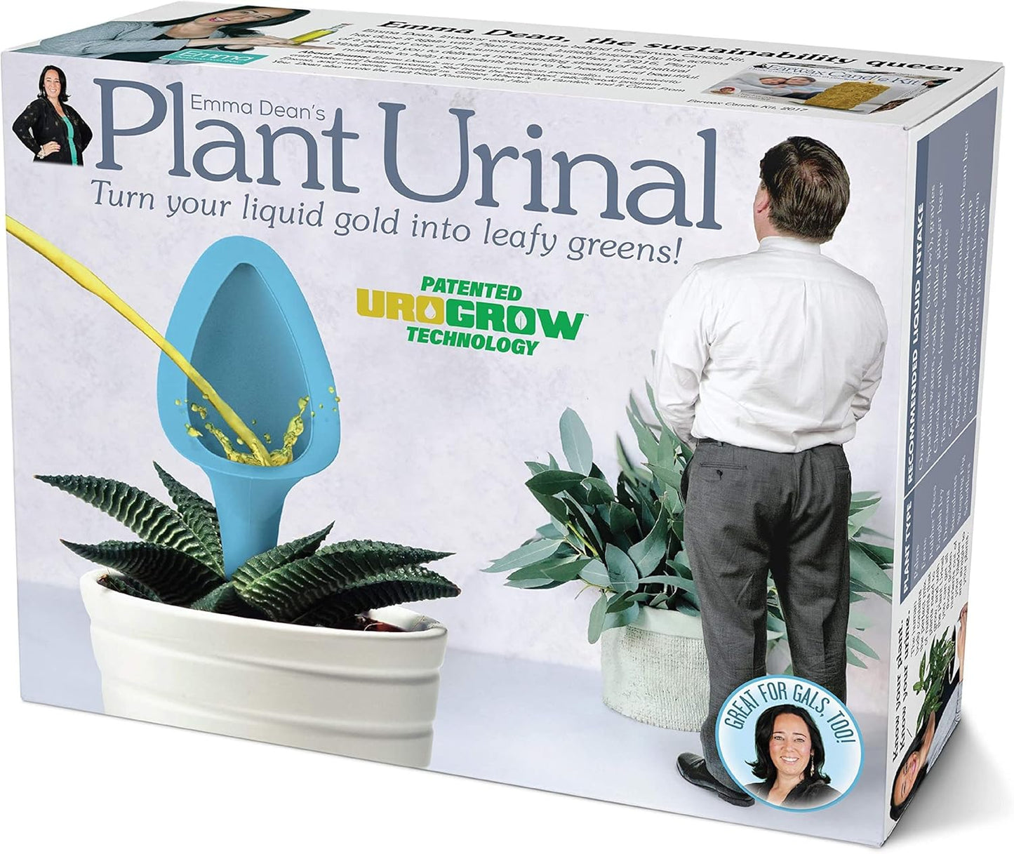 , Plant Urinal Prank Gift Box, Wrap Your Real Present in a Funny Authentic Prank-O Gag Present Box | Novelty Gifting Box for Pranksters