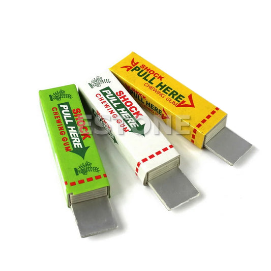 Electric Shock Chewing Gum Prank Joke Gag Trick 1PC